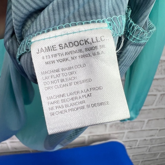 Like NEW |•SUNSENSE•| Jamie Sadock Solar Polo Botanical Golf Shirt Size XL - Picture 8 of 10